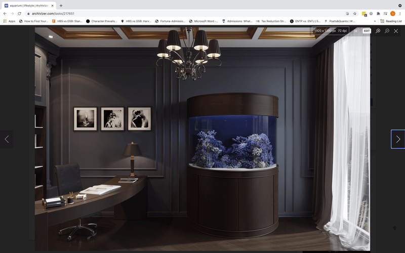 AQUA VIM 180 Gallon Half Cylinder Glass Reef-Ready Aquarium Set in Walnut