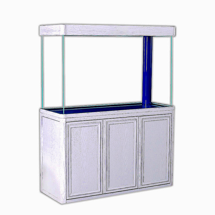 Aqua Dream 175 Gallon Tempered Glass Aquarium White Oak