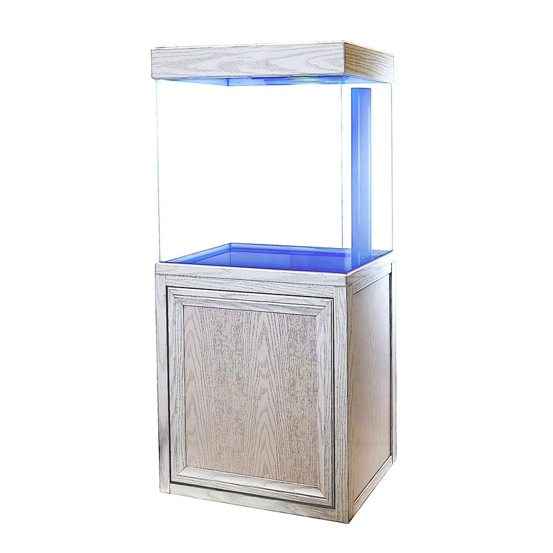 Aqua Dream 40 Gallon Tempered Glass Aquarium White Oak