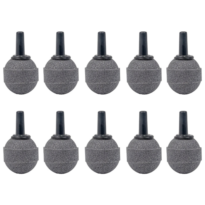 Air Stone 0.8 Inch Ball Diffuser for Fish Tank Aquarium Air Pump One Pack of 10pcs