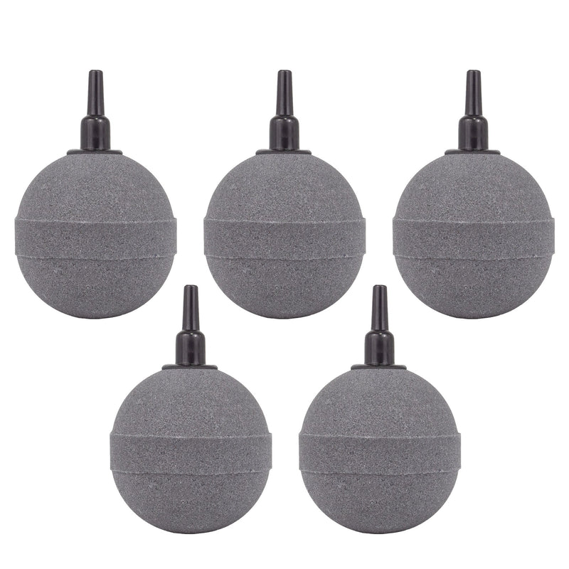 Air Stone 2 Inch Ball Diffuser for Fish Tank Aquarium Air Pump One Pack of 5pcs