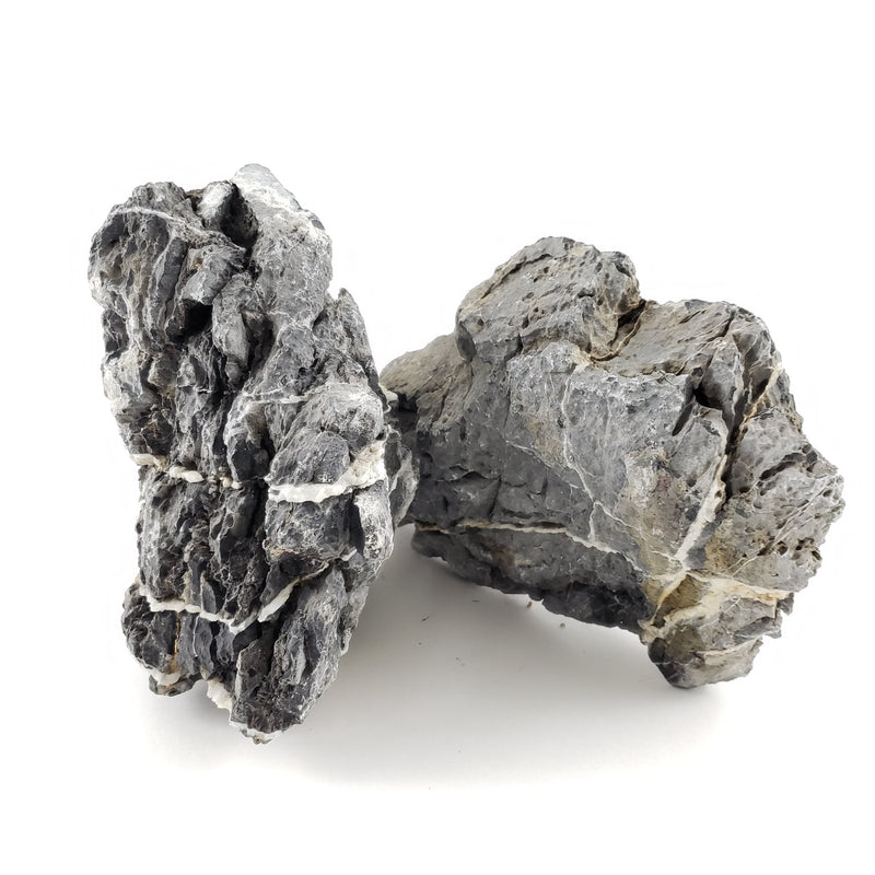 Seiryu Aquascaping Stones 44 Lbs. Case of Large 8" to 13" Size Stones