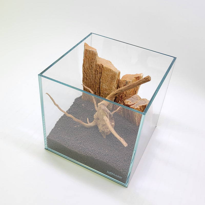 2 Gallon Ultra-Low Iron Nano Rimless Cube Tank