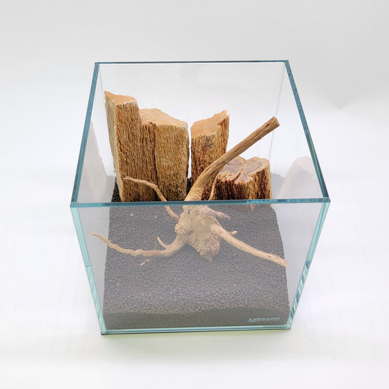 2 Gallon Ultra-Low Iron Nano Rimless Cube Tank