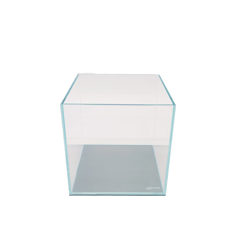 2 Gallon Ultra-Low Iron Nano Rimless Cube Tank