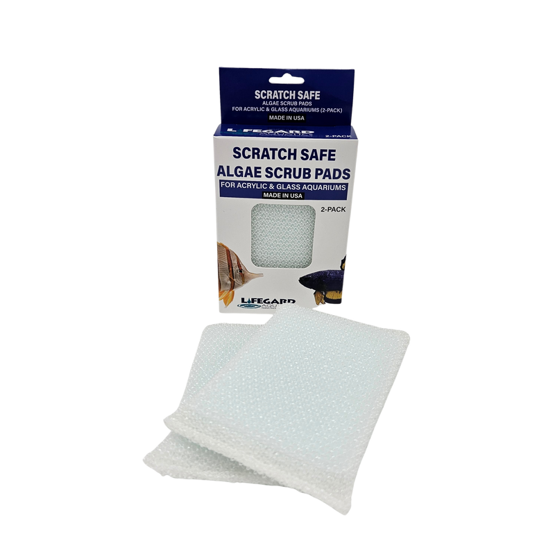 Scratch Safe Acrylic and Glass Algae Pads 4" x 2.75" Made in U. S. A.
