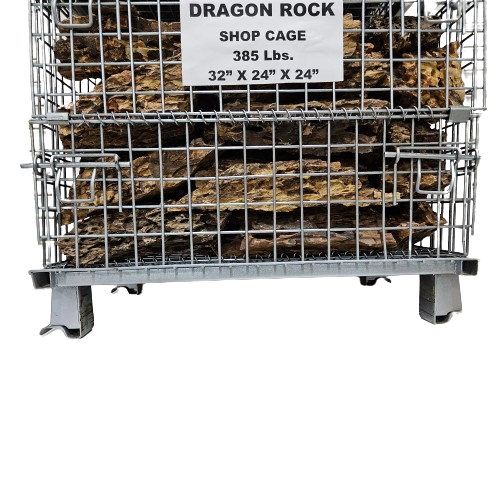 Steel Cage of Dragon Rock Large 9" to 15" Approx. 385 Lbs