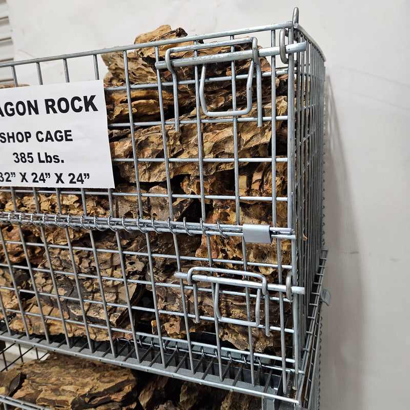 Steel Cage of Dragon Rock Medium 6" to 9" Approx. 440 Lbs