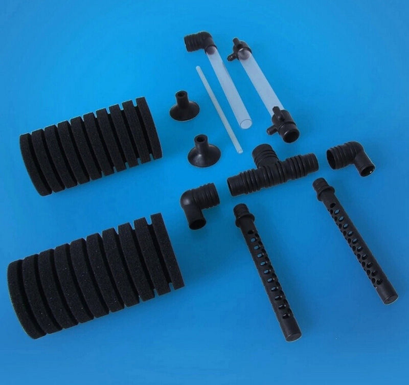 8 Small Double Head Bio-Sponge Filters