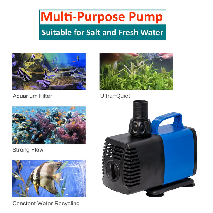 Aqua Dream 1200 GPH Amphibious Water Pump