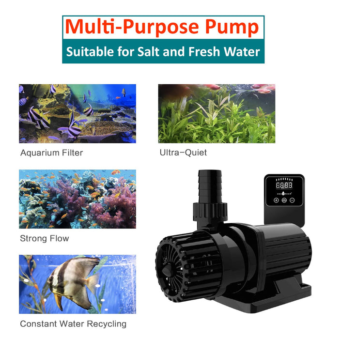 Aqua Dream 24v Dc Eco Marine Aquarium Wave Water Pump 320 GPH