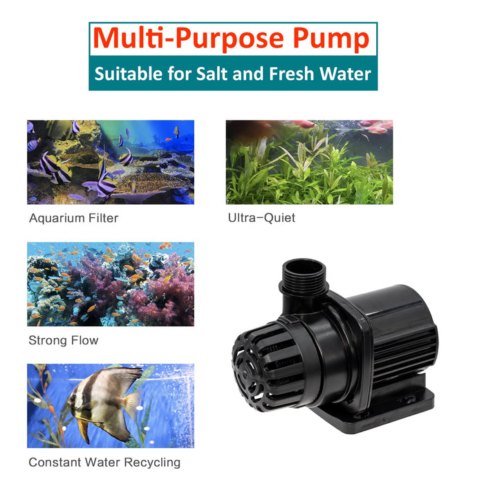 Aqua Dream 24v Dc Eco Marine Aquarium Wave Water Pump 530 GPH