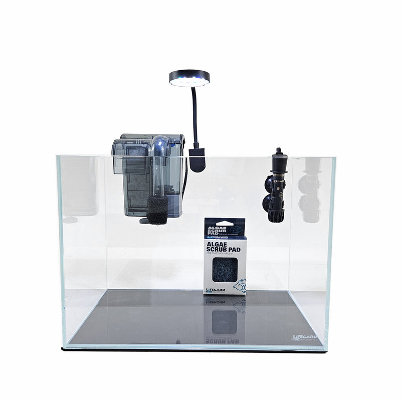 5 Gallon Rimless Clear Glass Aquarium Kit 5mm (15.74"x7.87"x9.84")