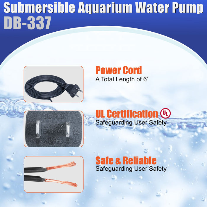 Aqua Dream 133 GPH Submersible Pump Powerhead