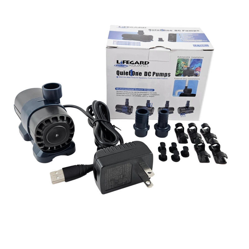 Quiet One DC Pump 132 GPH with USB Plug