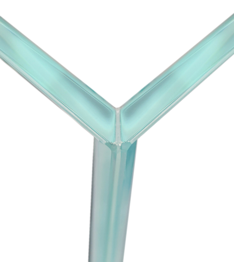 22 Gallon Ultra Low Iron Bookshelf Aquarium Kit 8mm (35.82"x11.81"x11.81")