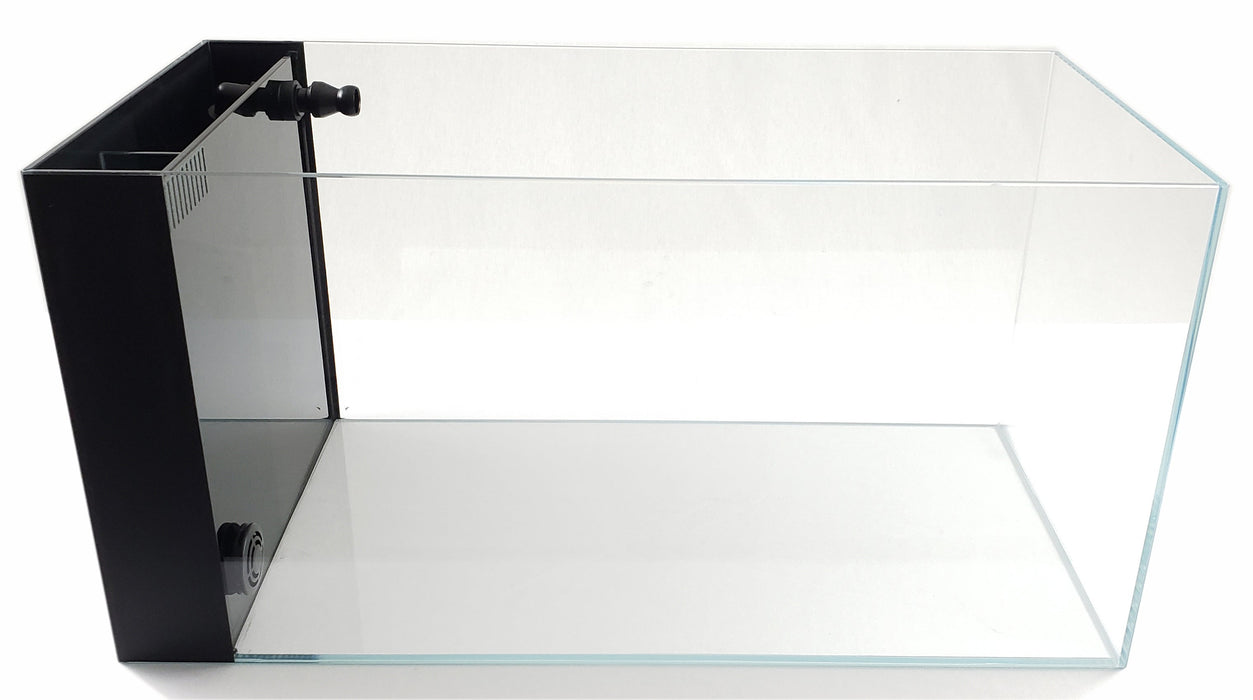 7.43 Gallon Ultra Low Iron Aquarium with Built in Side Filter