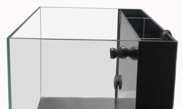 24 Gallon Ultra Low Iron CRYSTAL Aquarium Kit with Built in Back Filter