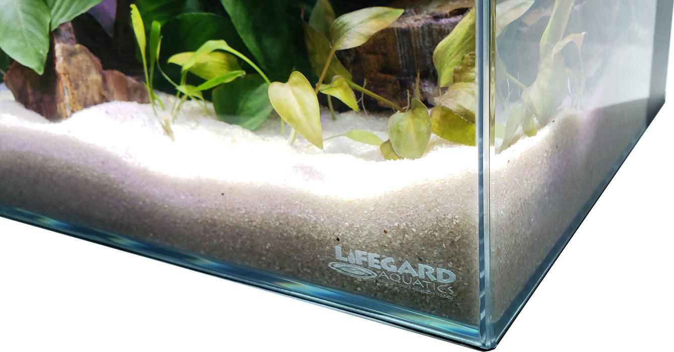 CRYSTAL Rimless Low Iron Ultra Clear Aquarium 8mm (40 gallons, 29.53" x 17.72" x 17.72")