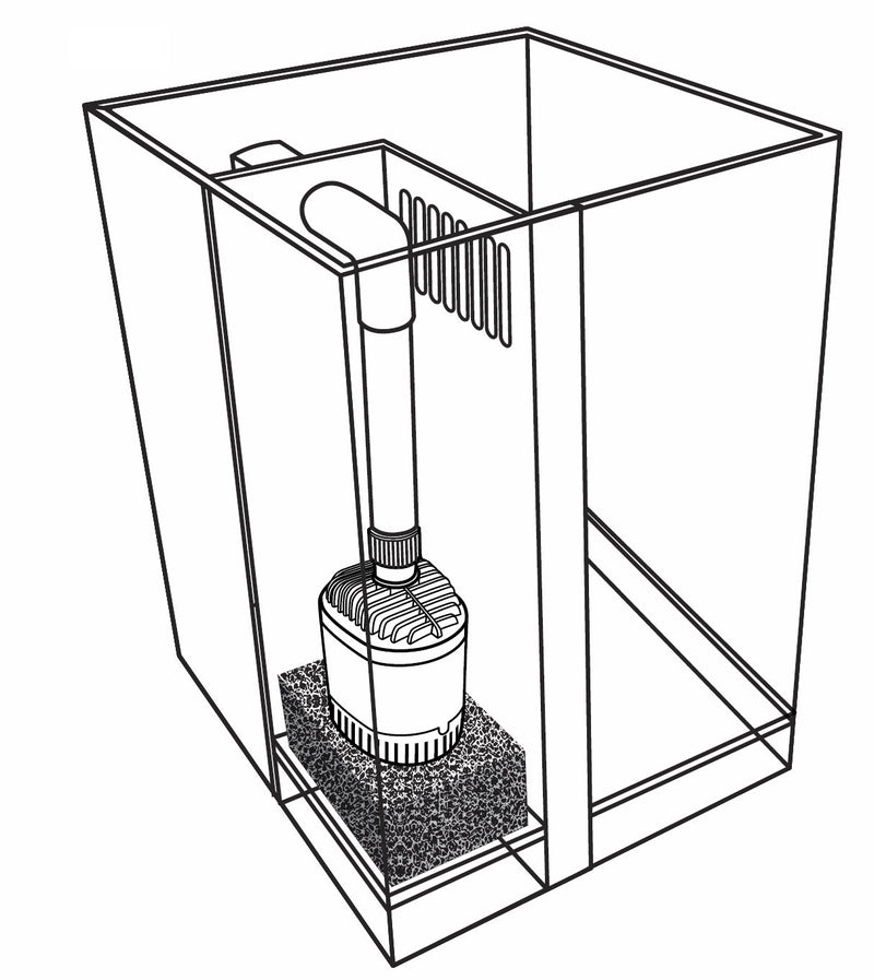 1.2 Gallon All in One Betta Tank - Low Iron Ultra Clear Aquarium - 5.90" x 5.90" x 7.87"