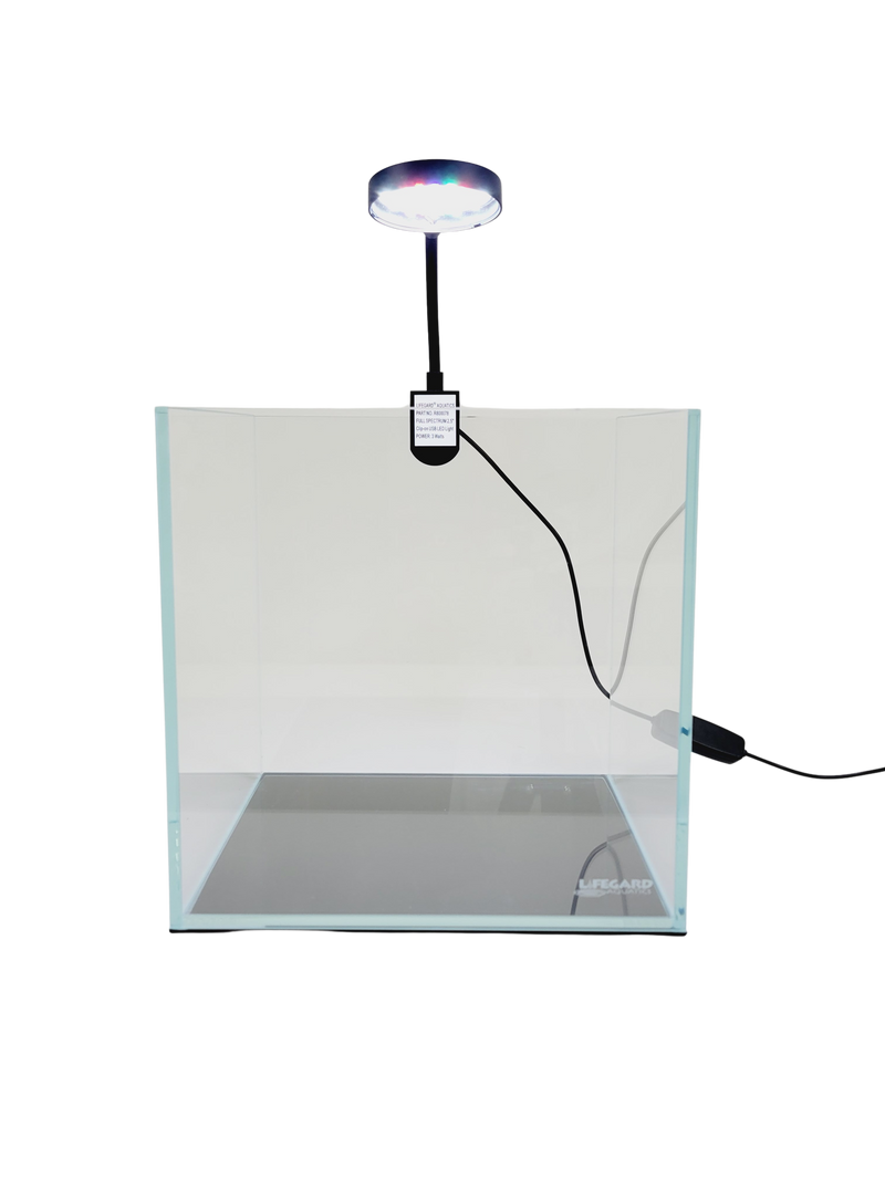 3 Gallon Low Iron Ultra Clear Glass Cube Betta Tank 5MM 8.8 x 8.8 x 8.8 Inch