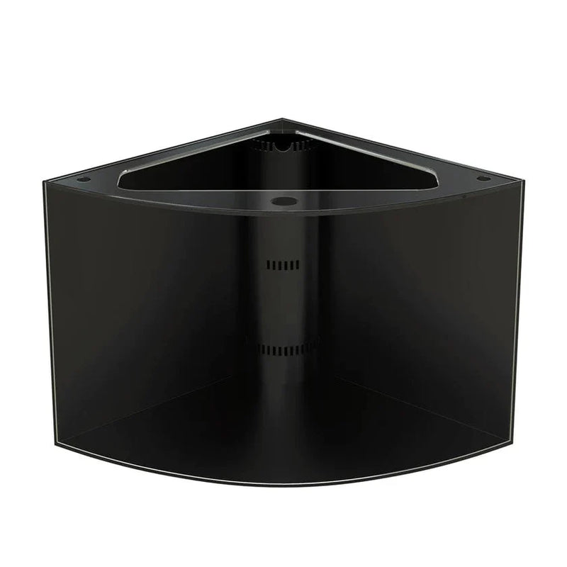 AQUA VIM 90g Corner 1/4 Cylinder Reef-Ready Aquarium Set in White