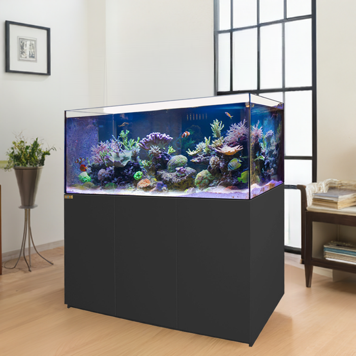 Aqua Dream 250 Gallon Coral Reef Aquarium Ultra Clear Glass Tank & Built in Sump