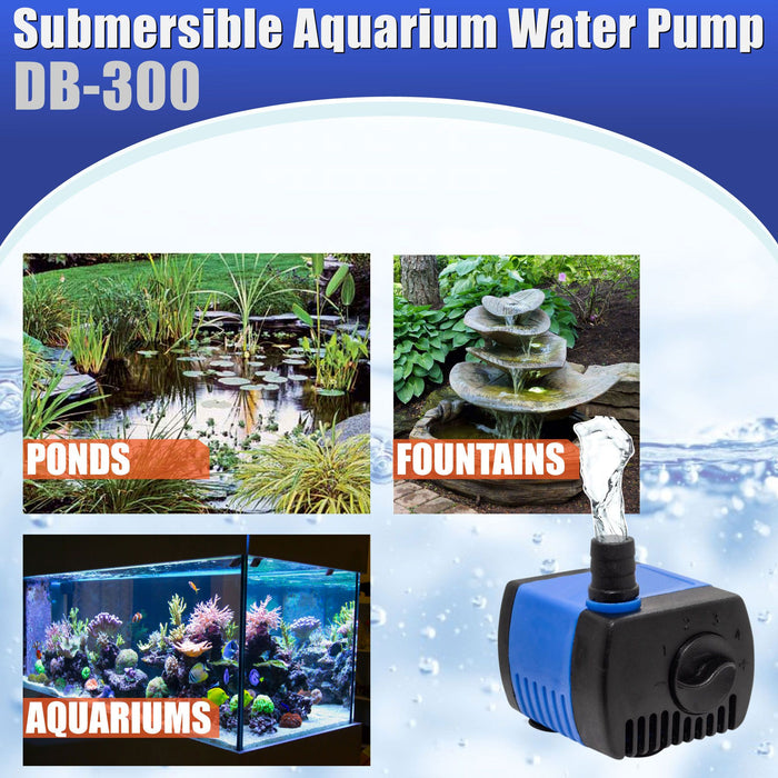 Aqua Dream 50 GPH Water Pump Adjustable Submersible Powerhead