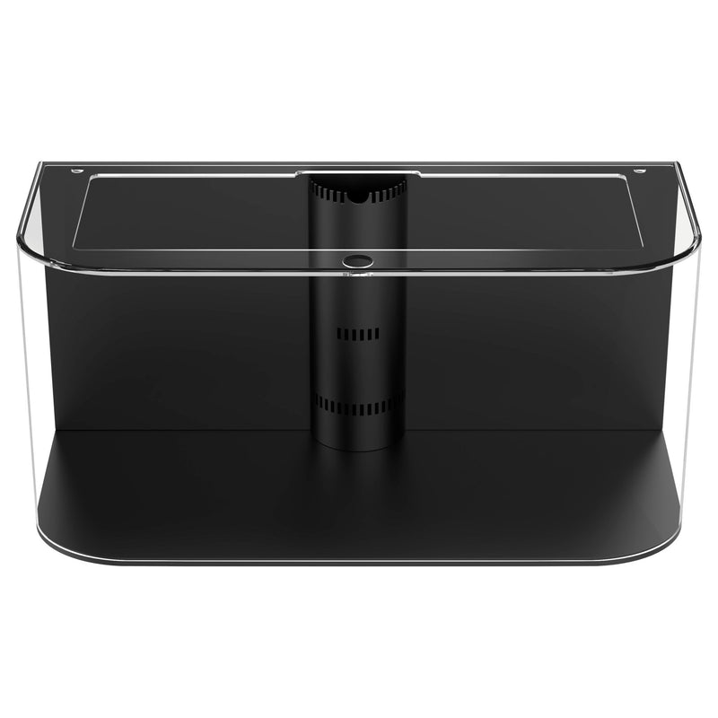 AQUA VIM 220g Panoramic Glass Reef-Ready Aquarium Set in White