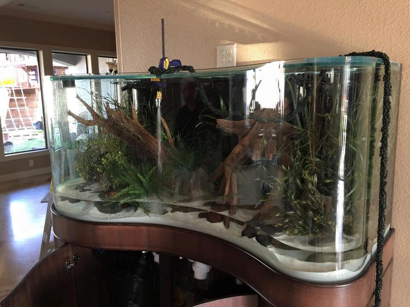 AQUA VIM Glass Seamless Wave